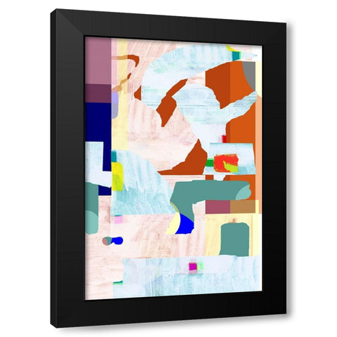 Lucca in Color II Black Modern Wood Framed Art Print by Cartissi