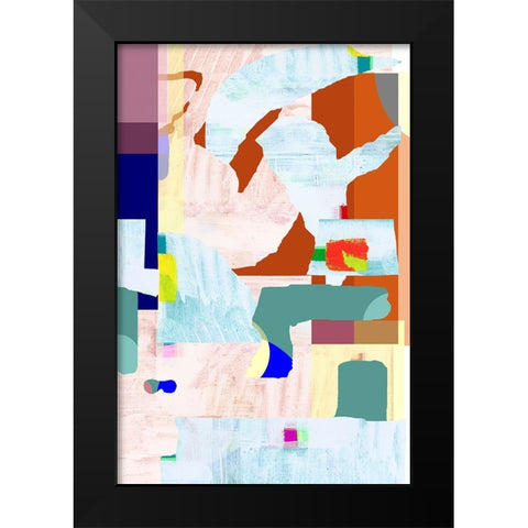 Lucca in Color II Black Modern Wood Framed Art Print by Cartissi