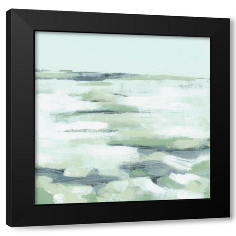 Tranquil Moor II Black Modern Wood Framed Art Print with Double Matting by Vess, June Erica