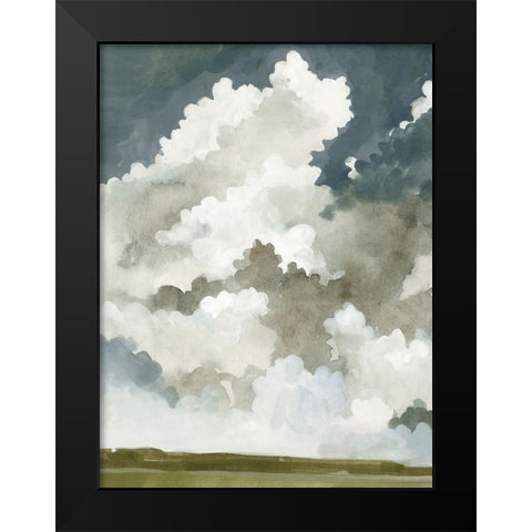 Vast Neutral Sky I Black Modern Wood Framed Art Print by Caroline, Emma