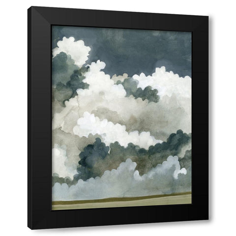Vast Neutral Sky II Black Modern Wood Framed Art Print by Caroline, Emma