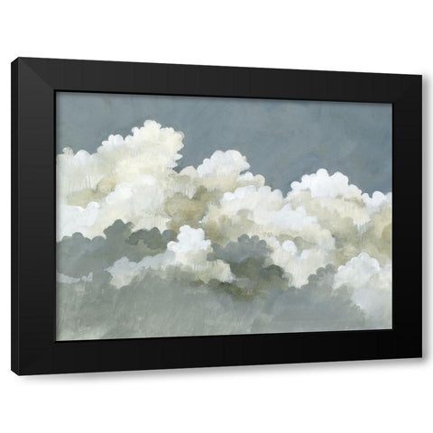Big Clouds III Black Modern Wood Framed Art Print by Caroline, Emma