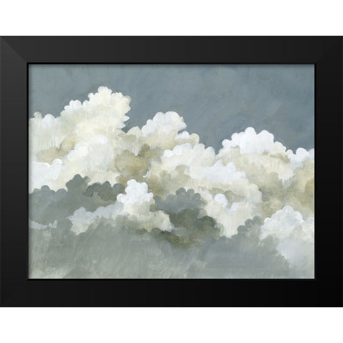 Big Clouds III Black Modern Wood Framed Art Print by Caroline, Emma