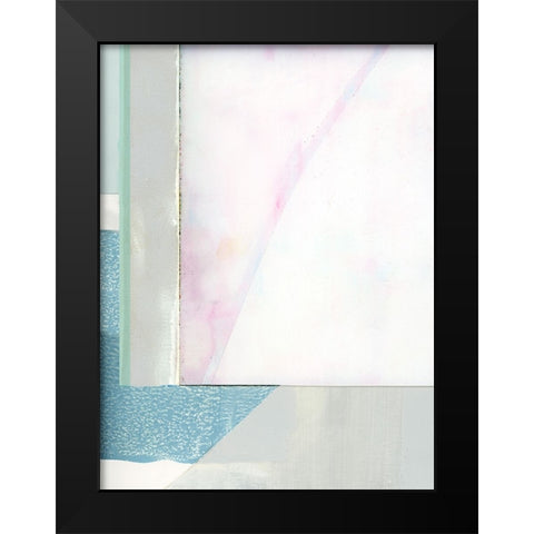 Couturier III Black Modern Wood Framed Art Print by Cartissi