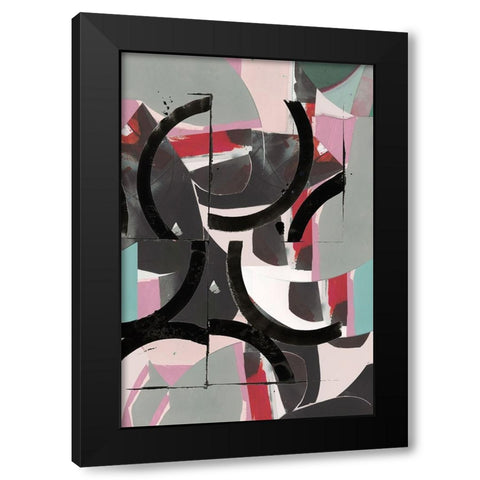 Cartissi Space II Black Modern Wood Framed Art Print by Cartissi