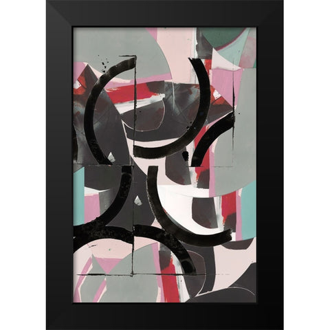 Cartissi Space II Black Modern Wood Framed Art Print by Cartissi