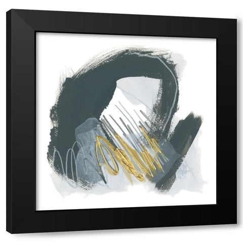 Ocular Frequency I Black Modern Wood Framed Art Print by Vess, June Erica