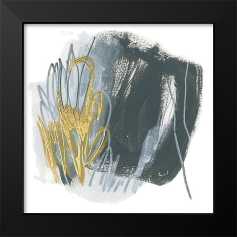 Ocular Frequency II Black Modern Wood Framed Art Print by Vess, June Erica