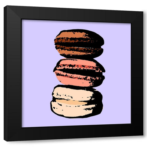 Sweet Shop I Black Modern Wood Framed Art Print with Double Matting by Warren, Annie