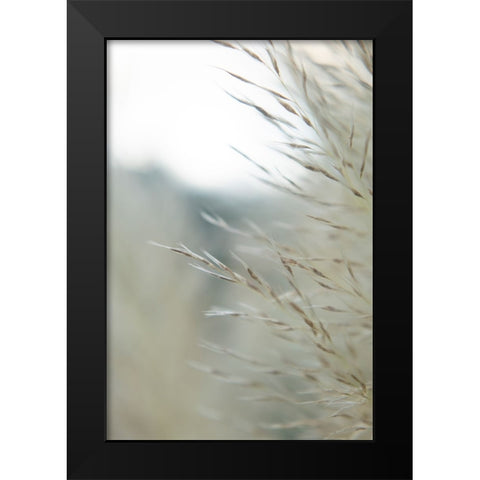 Subtle Grasses III Black Modern Wood Framed Art Print by Johnson, Jason