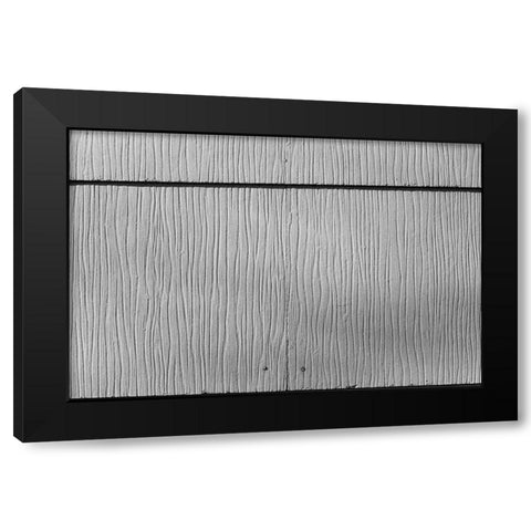 Found Textures I Black Modern Wood Framed Art Print with Double Matting by Johnson, Jason