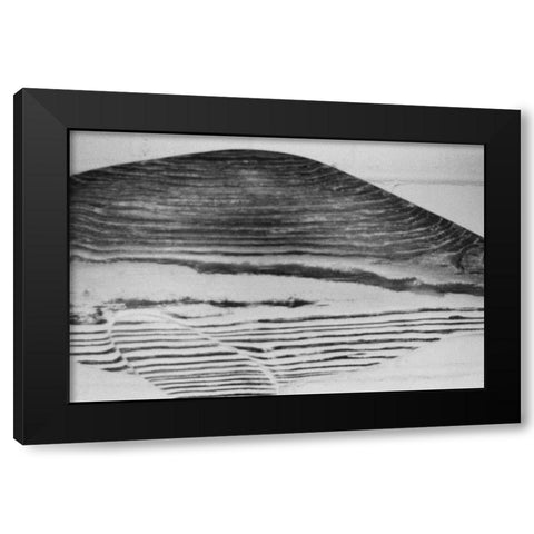 Found Textures III Black Modern Wood Framed Art Print by Johnson, Jason