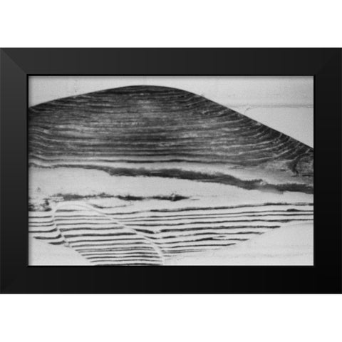 Found Textures III Black Modern Wood Framed Art Print by Johnson, Jason