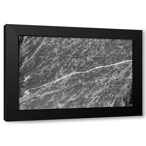 Found Textures IX Black Modern Wood Framed Art Print by Johnson, Jason