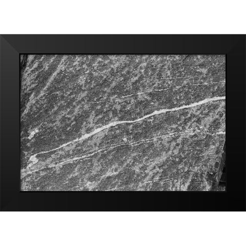 Found Textures IX Black Modern Wood Framed Art Print by Johnson, Jason