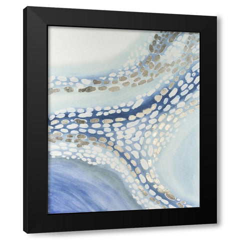 Teeming II Black Modern Wood Framed Art Print by Lam, Vanna