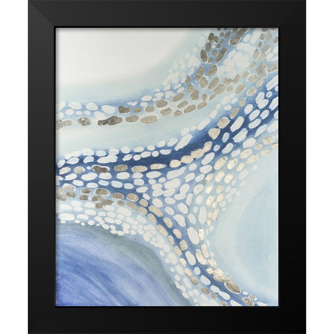 Teeming II Black Modern Wood Framed Art Print by Lam, Vanna