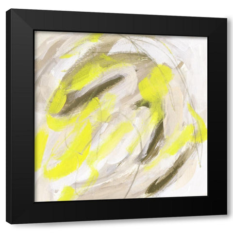 Lemon Pie I Black Modern Wood Framed Art Print by Wang, Melissa