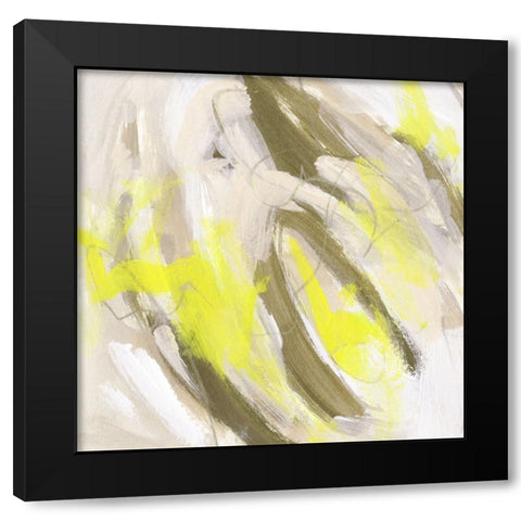 Lemon Pie II Black Modern Wood Framed Art Print with Double Matting by Wang, Melissa