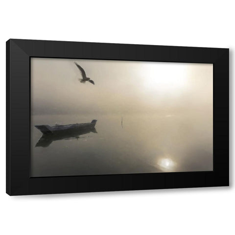 Sunset Scene Black Modern Wood Framed Art Print by Curinga, Kim
