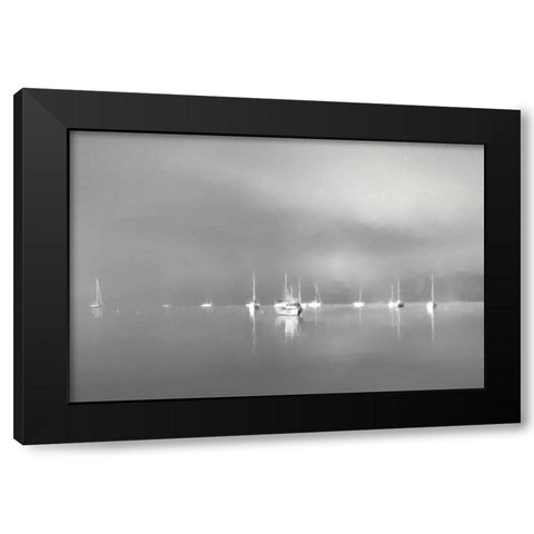 Curinga Scenes2 I Black Modern Wood Framed Art Print with Double Matting by Curinga, Kim