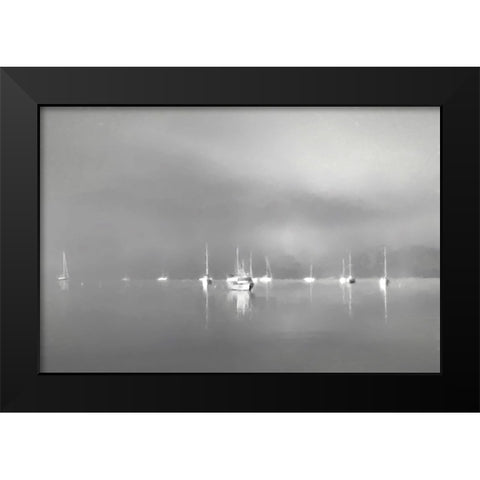 Curinga Scenes2 I Black Modern Wood Framed Art Print by Curinga, Kim