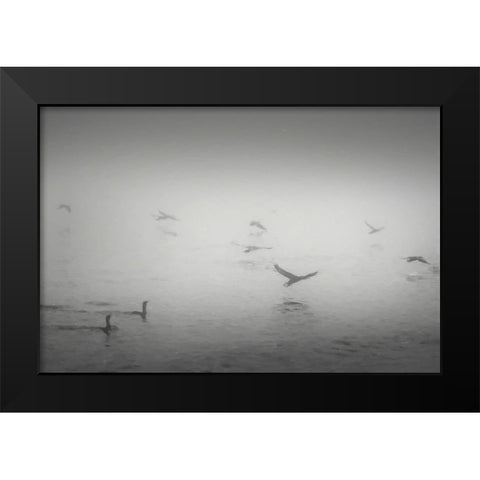 Curinga Scenes2 II Black Modern Wood Framed Art Print by Curinga, Kim