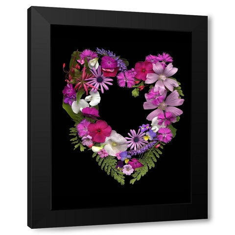Flower Drama VI Black Modern Wood Framed Art Print by Stalus, Judy