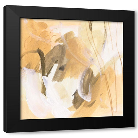 Lost in Autumn III Black Modern Wood Framed Art Print with Double Matting by Wang, Melissa