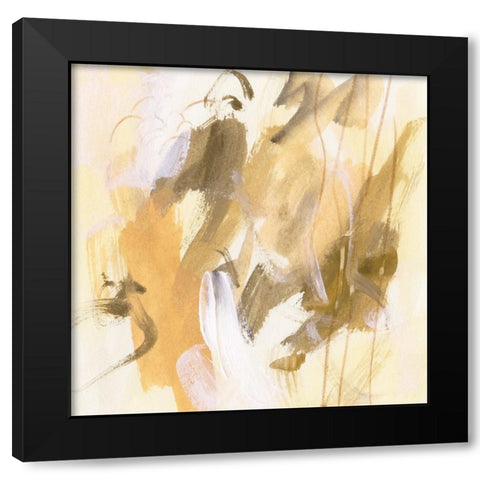 Lost in Autumn IV Black Modern Wood Framed Art Print with Double Matting by Wang, Melissa