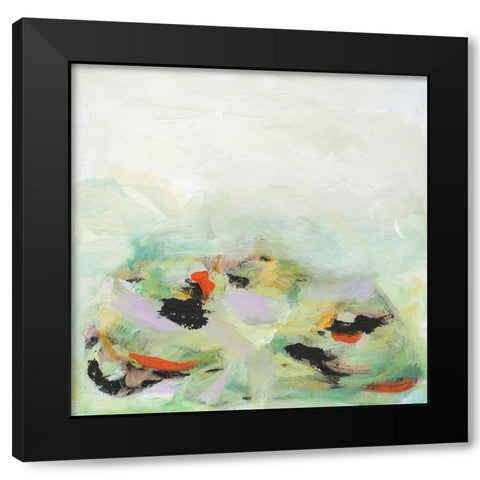 Floating on Air II Black Modern Wood Framed Art Print by Fuchs, Jodi
