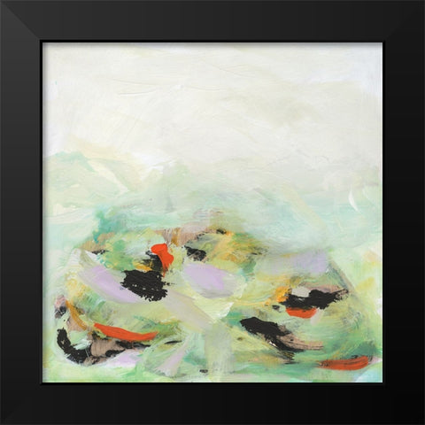 Floating on Air II Black Modern Wood Framed Art Print by Fuchs, Jodi
