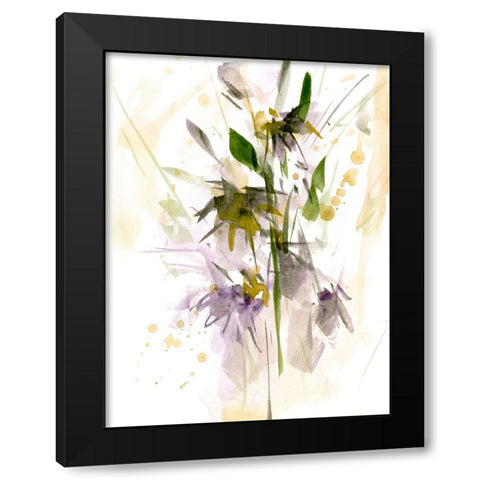 After Rain I Black Modern Wood Framed Art Print with Double Matting by Wang, Melissa
