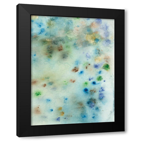 Hawaiian Rain IV Black Modern Wood Framed Art Print by Fuchs, Jodi