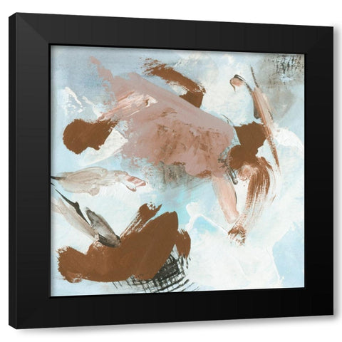 Free as Air VI Black Modern Wood Framed Art Print by Wang, Melissa