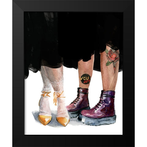 Graduation Day II Black Modern Wood Framed Art Print by Parker, Jennifer Paxton