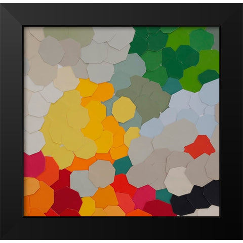 Fruit in Bowl I Black Modern Wood Framed Art Print by Good, Coco