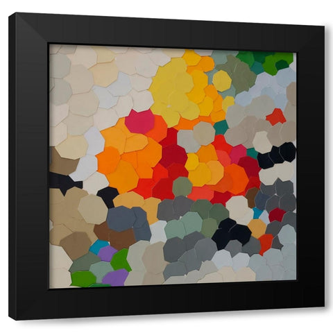 Fruit in Bowl III Black Modern Wood Framed Art Print with Double Matting by Good, Coco