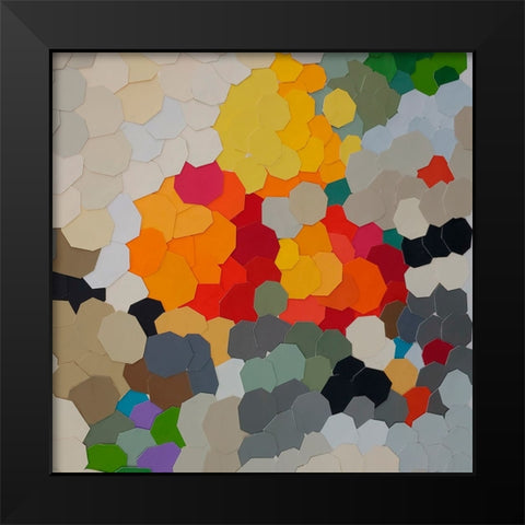 Fruit in Bowl III Black Modern Wood Framed Art Print by Good, Coco
