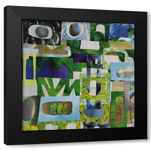 Golders Green II Black Modern Wood Framed Art Print by Good, Coco