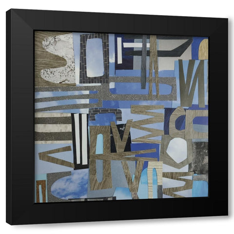Skies Over the Loire Valley I Black Modern Wood Framed Art Print with Double Matting by Good, Coco