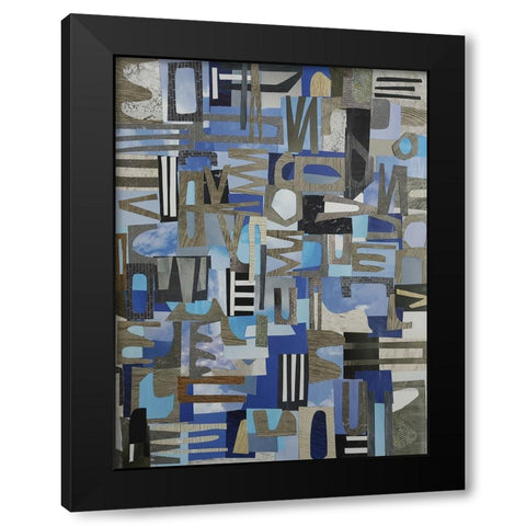 Skies Over the Loire Valley III Black Modern Wood Framed Art Print by Good, Coco