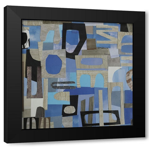 Skies Over the Camargue I Black Modern Wood Framed Art Print with Double Matting by Good, Coco