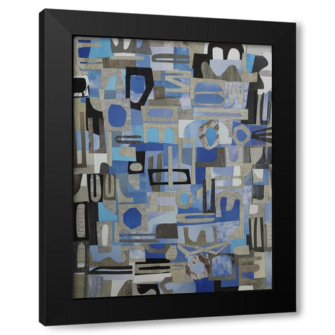 Skies Over the Camargue III Black Modern Wood Framed Art Print with Double Matting by Good, Coco