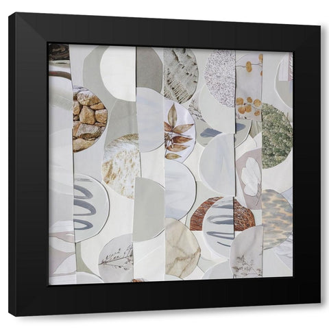 Bali Batik I Black Modern Wood Framed Art Print by Good, Coco