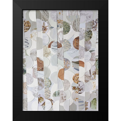 Bali Batik IV Black Modern Wood Framed Art Print by Good, Coco