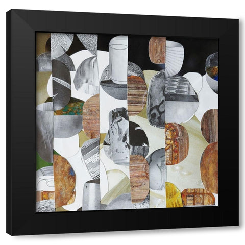 Nubian Sundance I Black Modern Wood Framed Art Print by Good, Coco