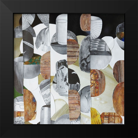Nubian Sundance I Black Modern Wood Framed Art Print by Good, Coco