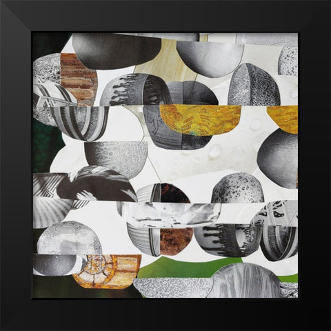 Nubian Sundance II Black Modern Wood Framed Art Print by Good, Coco