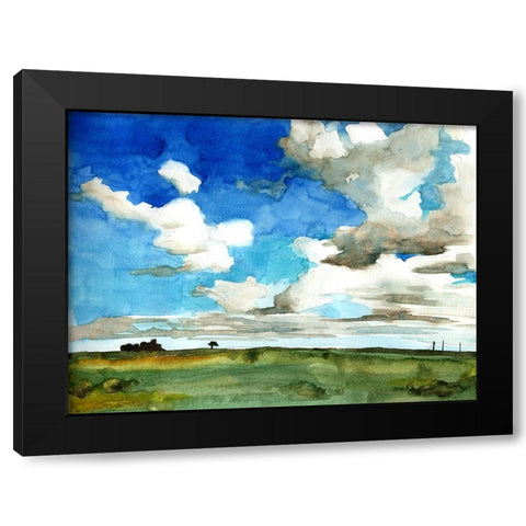 Bold Sky View I Black Modern Wood Framed Art Print by McCreery, Paul